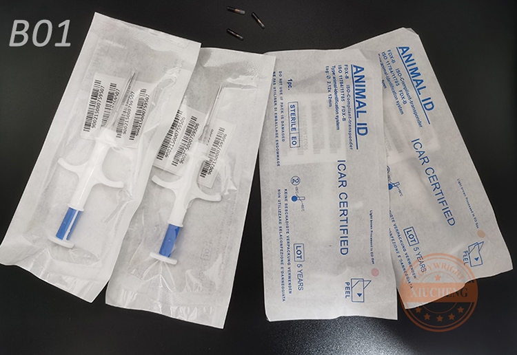 Animal Bioglass Tags-5 B01-EM4305 Animal RFID Tags