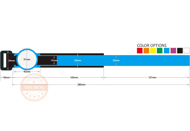 C11Nylon Wristband-5 Nylon RFID Wristbands