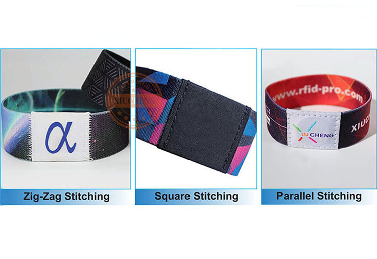 C13 RFID Elastic wristband-10 Custom Elastic Wristbands with RFID