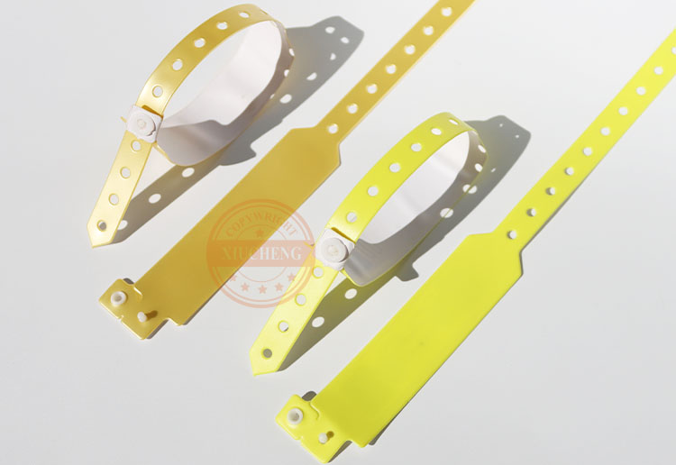 C14Vinyl Event Wristbands-3 Custom Vinyl Wristbands RFID Disposable Event Bands