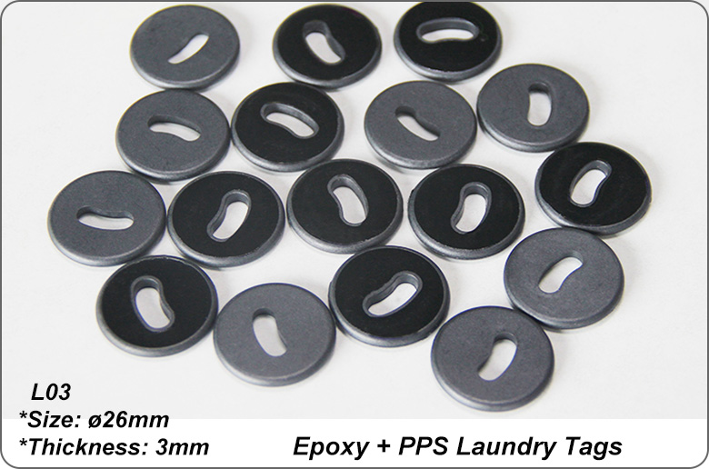 Etiquetas de lavandaria RFID PPS