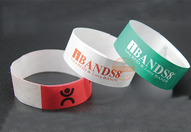 Siliocone-Wristband-C17-02 Custom Tyvek Bracelets for Events & Access