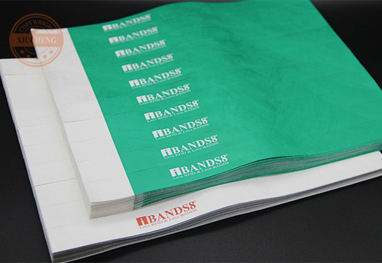 Siliocone-Wristband-C17-04 Custom Tyvek Bracelets for Events & Access