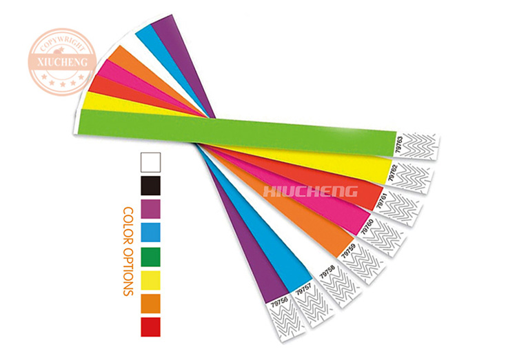 Siliocone-Wristband-C17-06 Custom Tyvek Bracelets for Events & Access