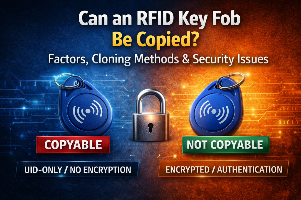 Um porta-chaves RFID pode ser copiado?
