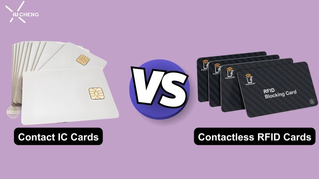 Kontaktbehaftete IC-Karten vs. kontaktlose RFID-Karten