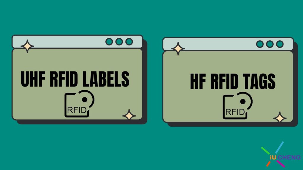 UHF-RFID-Etiketten vs. HF-RFID-Tags