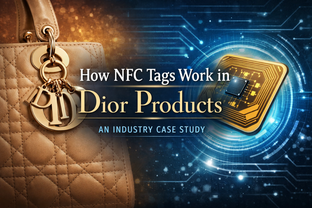 Comment fonctionnent les étiquettes NFC dans les produits Dior