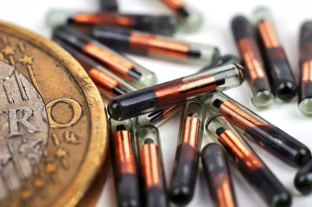 Microchip RFID para animais de estimação