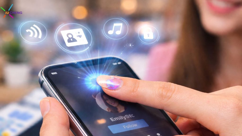 Autocollants NFC pour ongles