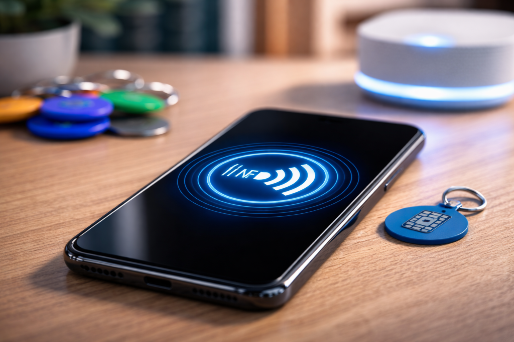 Étiquette NFC détectée