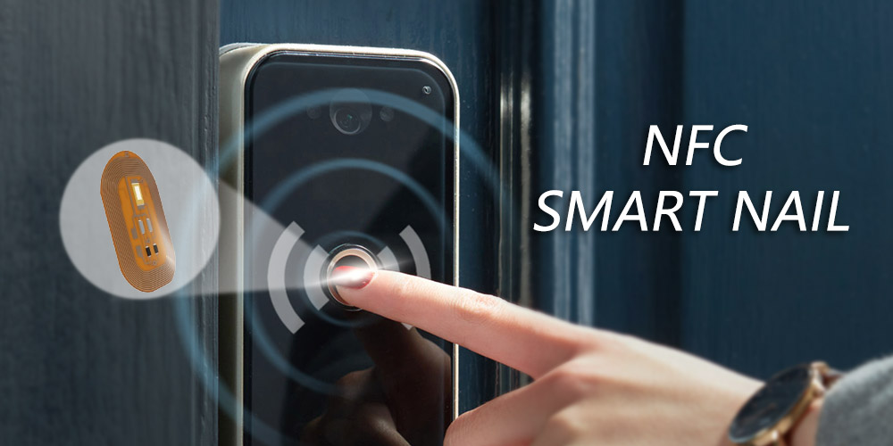 Autocolantes para unhas NFC