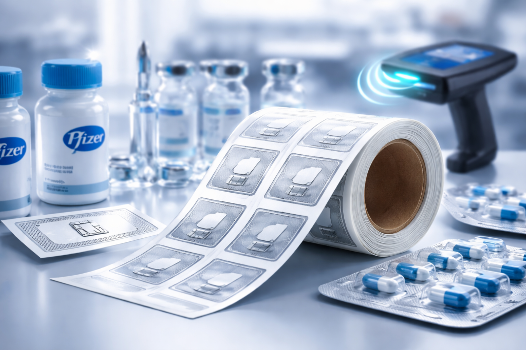 Tags RFID chez Pfizer