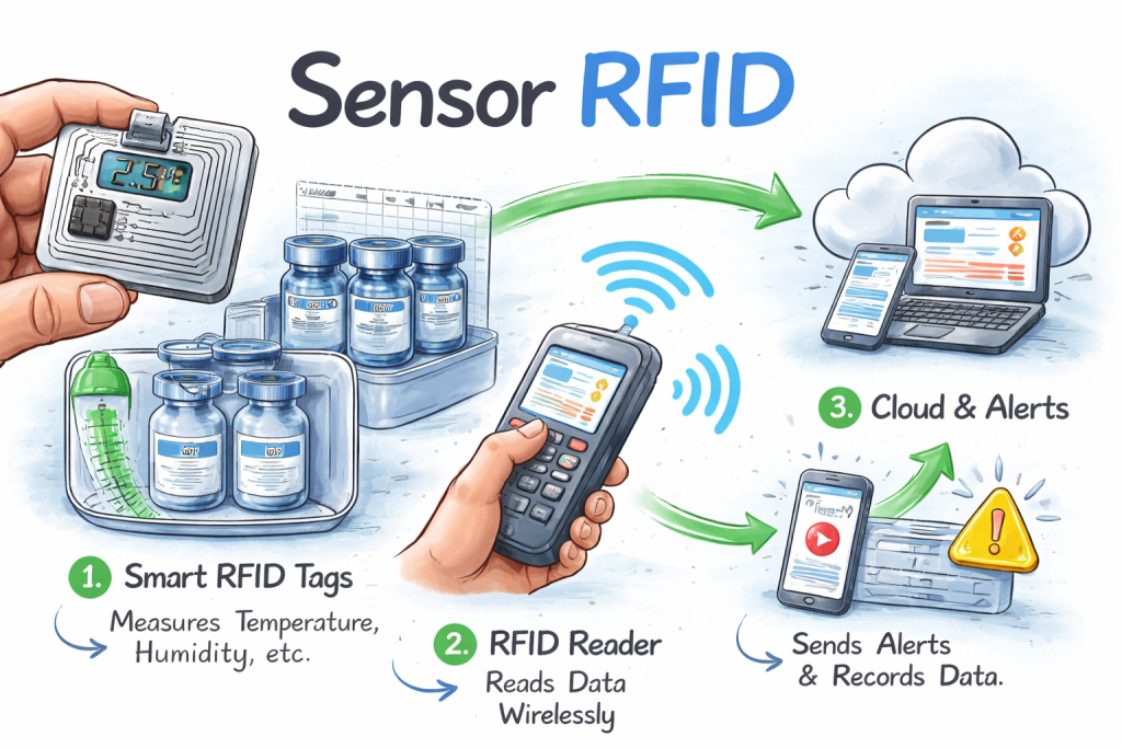 RFID con sensores