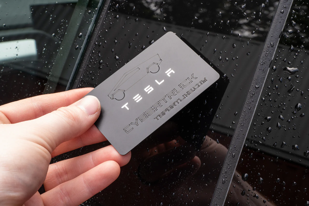 Cartões-chave RFID da Tesla