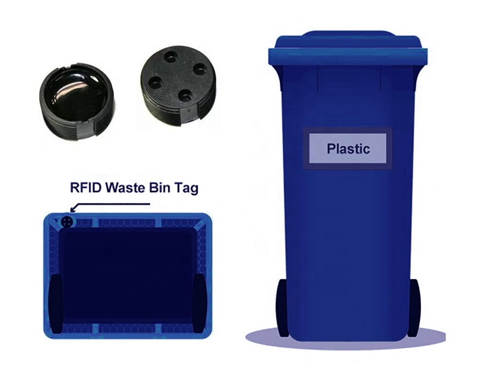 Etiqueta RFID para contentores