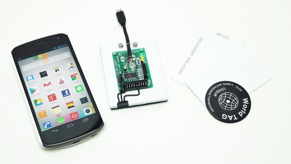 Приложение для сканирования RFID