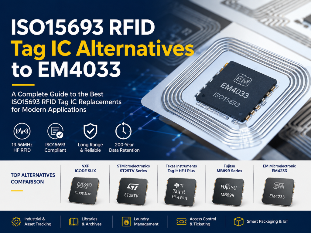 Układ scalony znacznika RFID ISO15693 - alternatywa dla EM4033