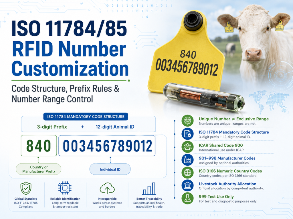 Can ISO 1178411785 RFID Chip Numbers Be Customized