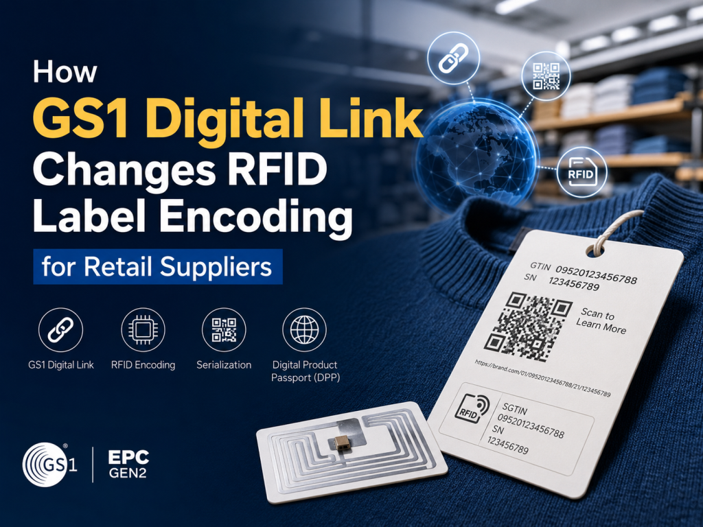 GS1 Digital Link Changes RFID Label Encoding for Retail Suppliers