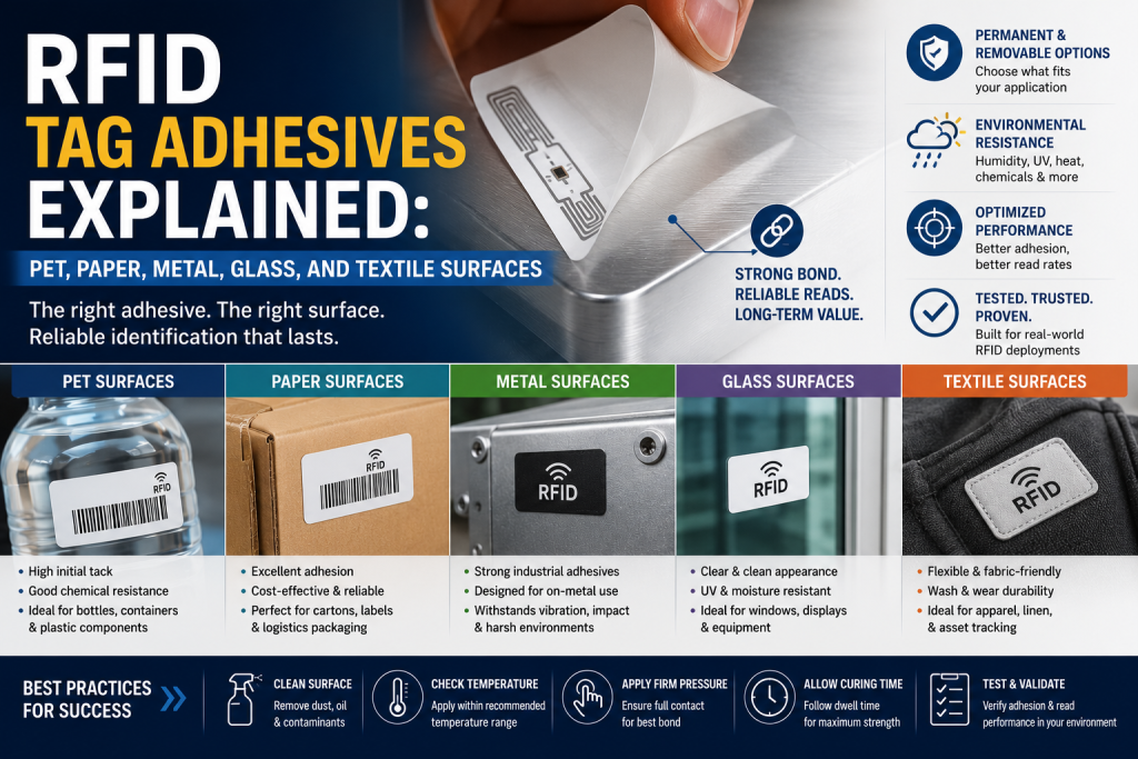 RFID Tag Adhesives Explained