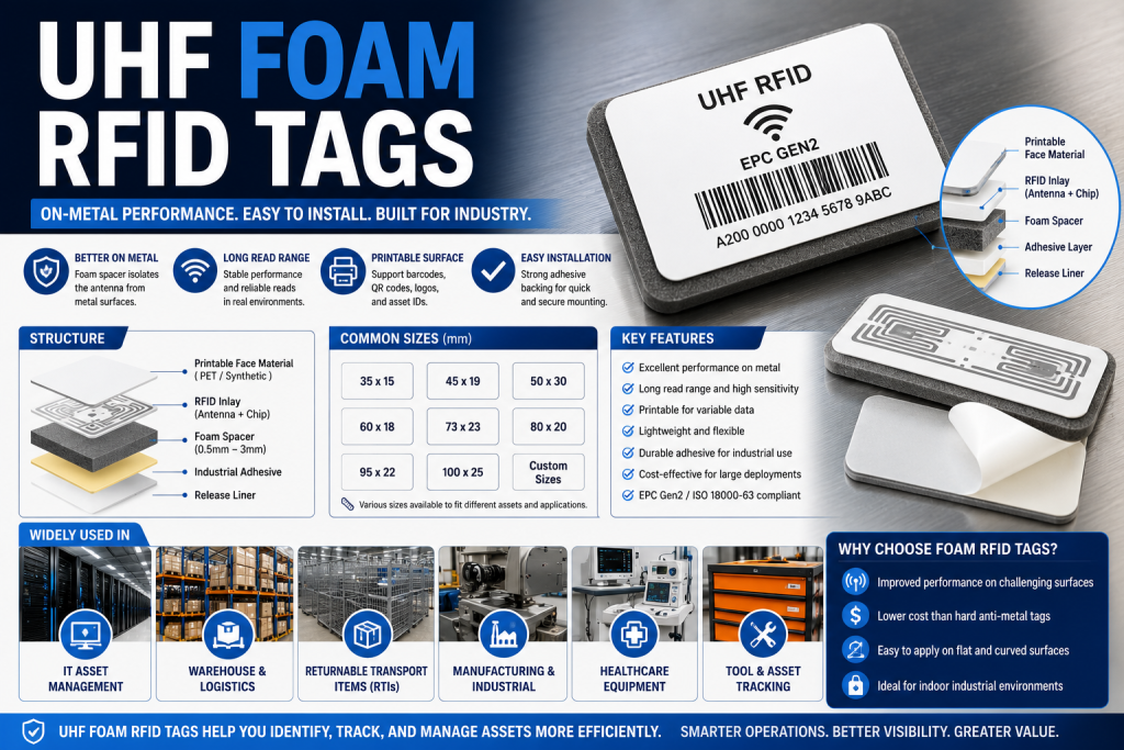 UHF Foam RFID Tags