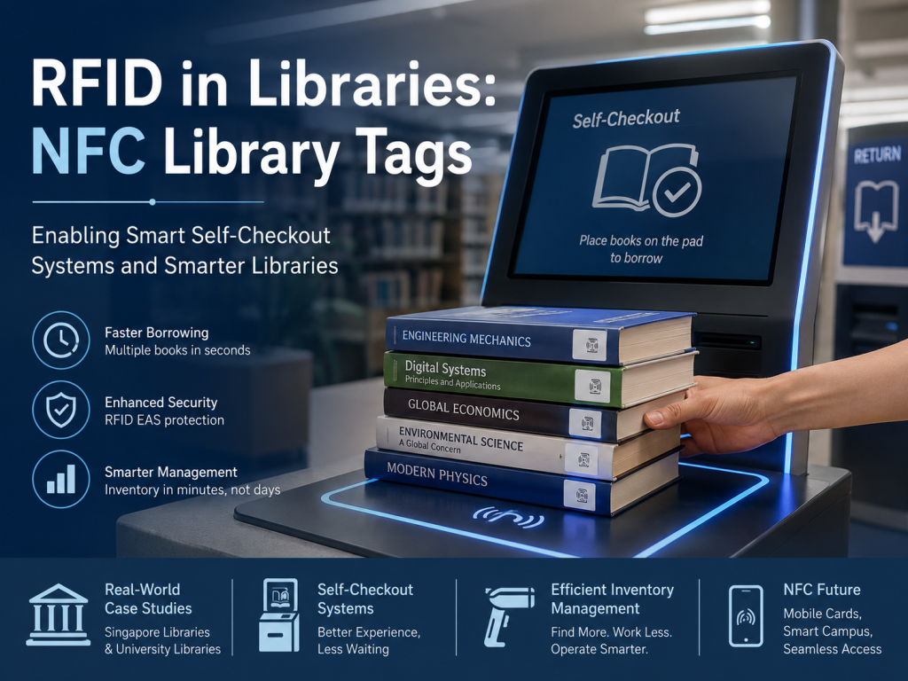 Etiquetas de biblioteca NFC